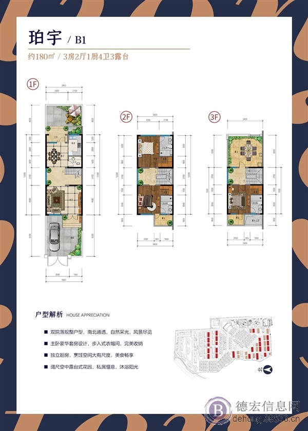 7500起180-294平方联排别墅一手团购价